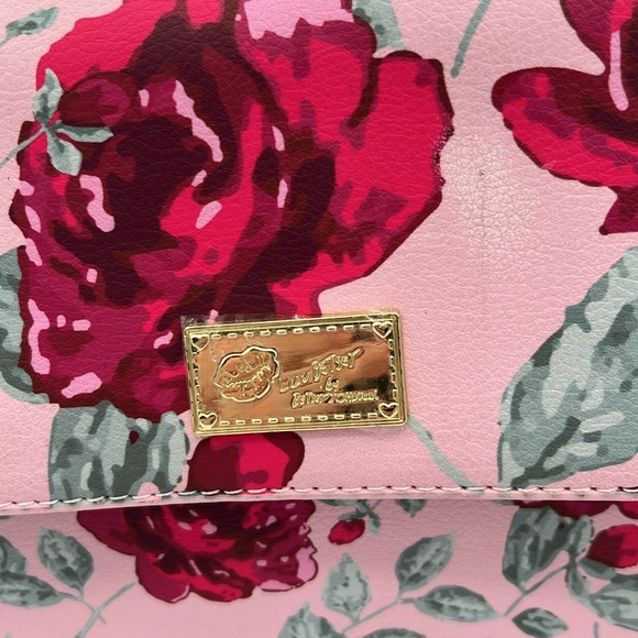 Luv Betsey by Betsey Johnson Pink Floral Crossbody Bag - Picture 3 of 8